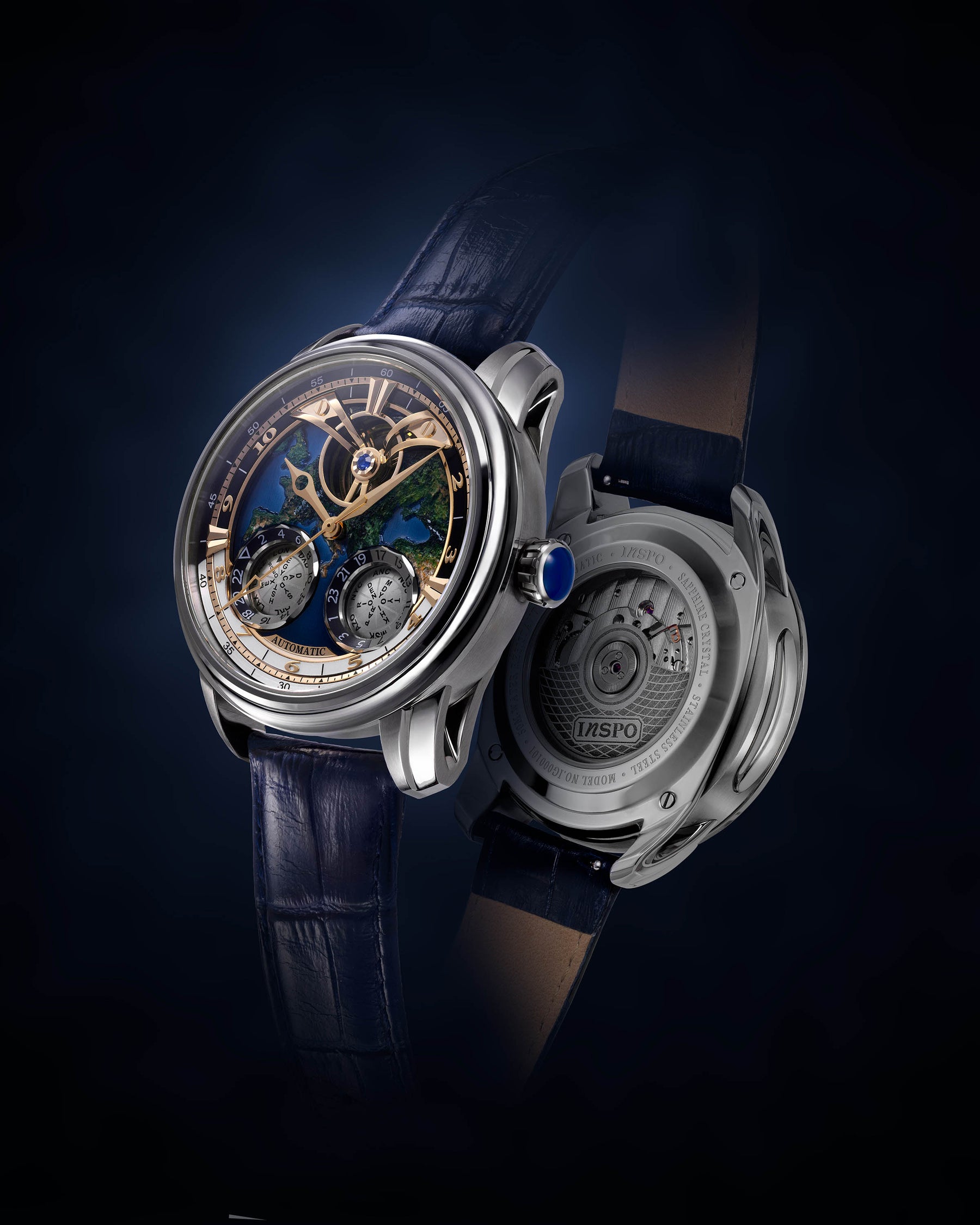 Kowloon Walled City watch detail